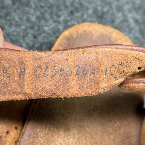 SAS Relaxed Amber Sandals Women's Size 8.5 Brown Leather Buckle Strap Comfort - Picture 15 of 15